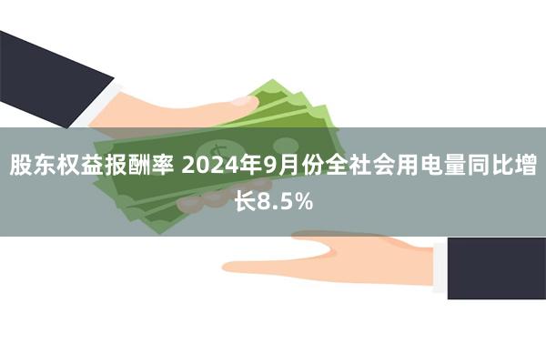 股东权益报酬率 2024年9月份全社会用电量同比增长8.5%