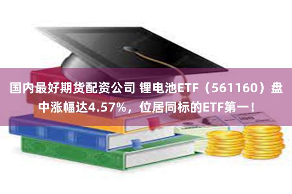 国内最好期货配资公司 锂电池ETF（561160）盘中涨幅达4.57%，位居同标的ETF第一！